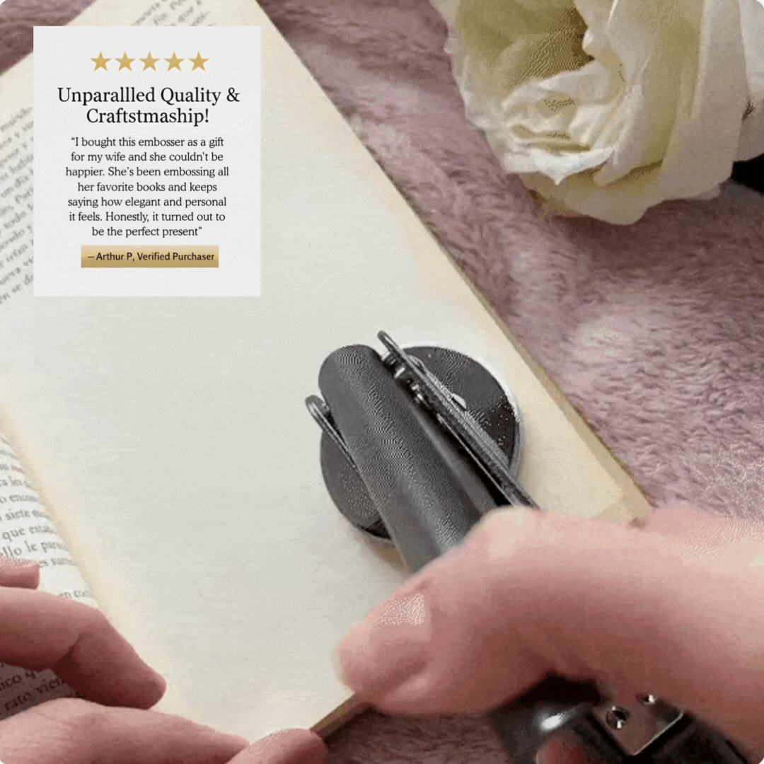Custom Book Embosser