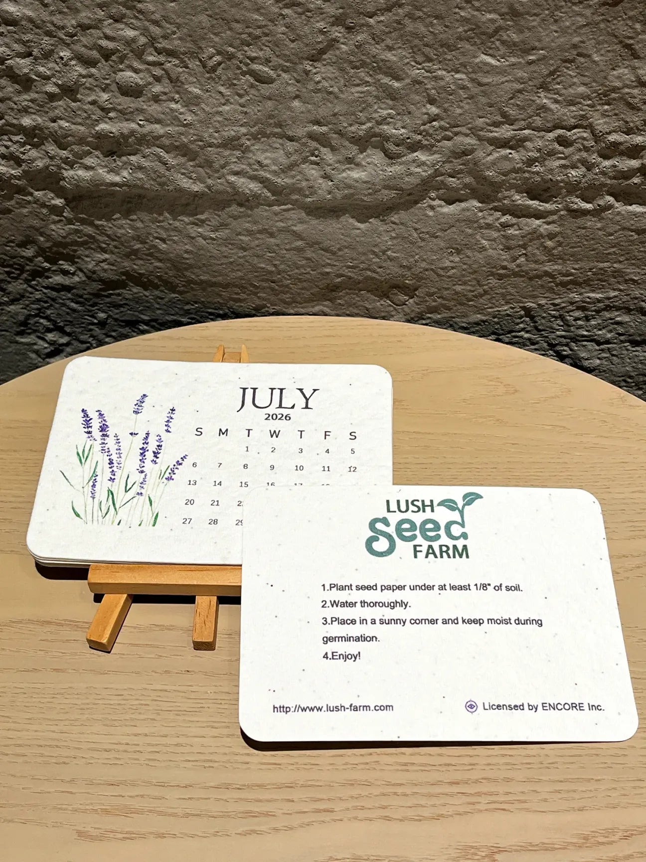 🌸New Arrivals Limited Time Offer 🌱Eco-Friendly Plantable Love Seed Calendar 2026