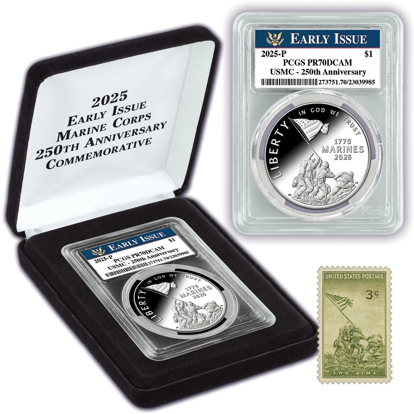 U.S.Marine corps 250th Anniversary Proof coin-Brilliant Uncirculated