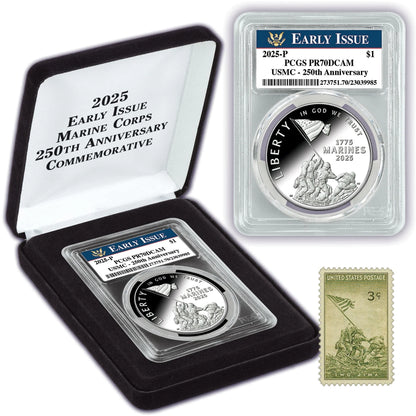 U.S.Marine corps 250th Anniversary Proof coin-Brilliant Uncirculated