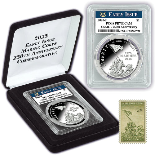 U.S.Marine corps 250th Anniversary Proof coin-Brilliant Uncirculated