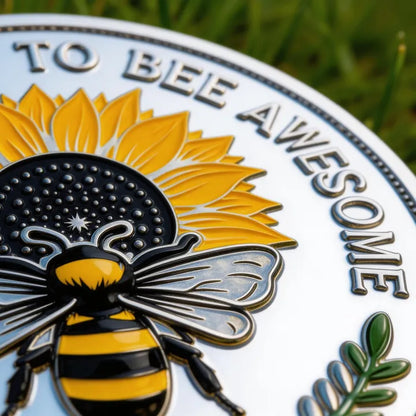 🏆NEW YEAR 60% OFF - Bee Kind Positivity Commemorative Coin 🐝🌼