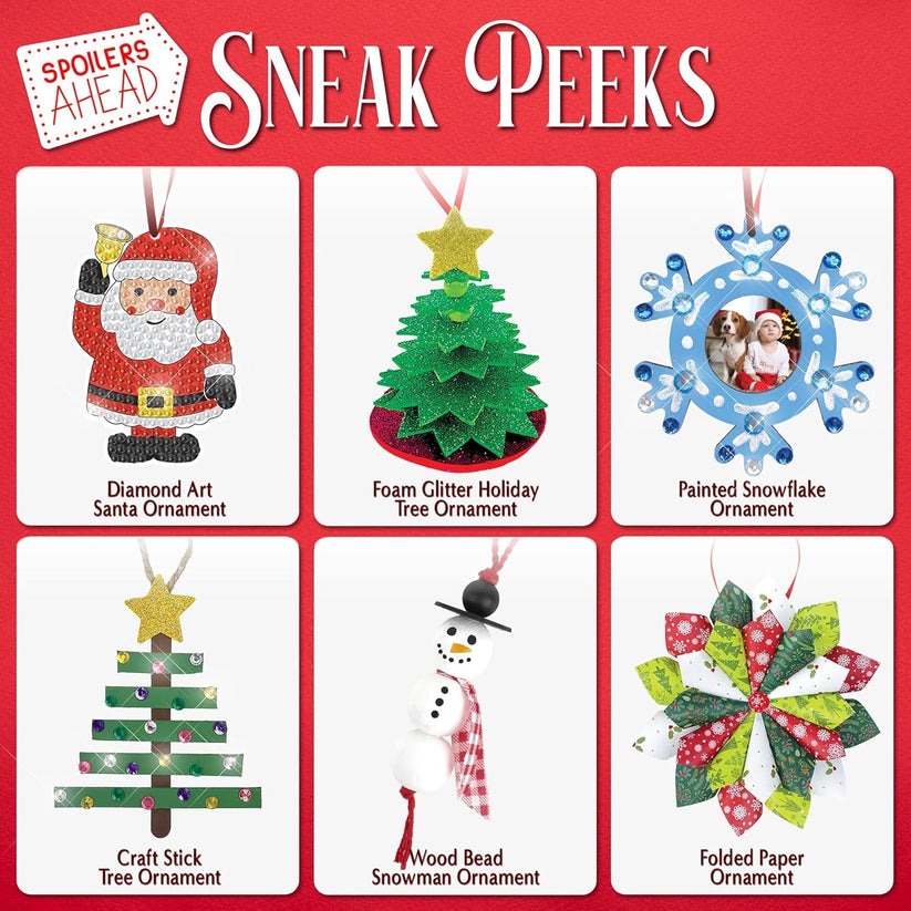 NuteiVelix 25 Day Christmas Crafts Advent Calendar