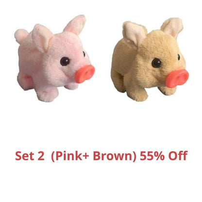 🔥LAST DAY 50% OFF 🎅Christmas Special Offer-Electric Pig Plush Realistic Toy-🎁The finest gift
