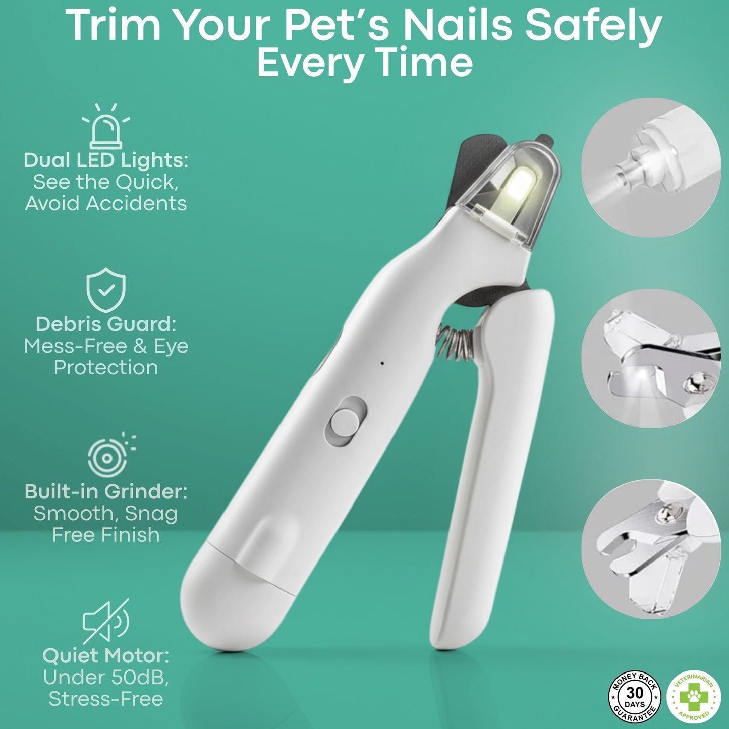 2 in 1 Pet Nail clipper