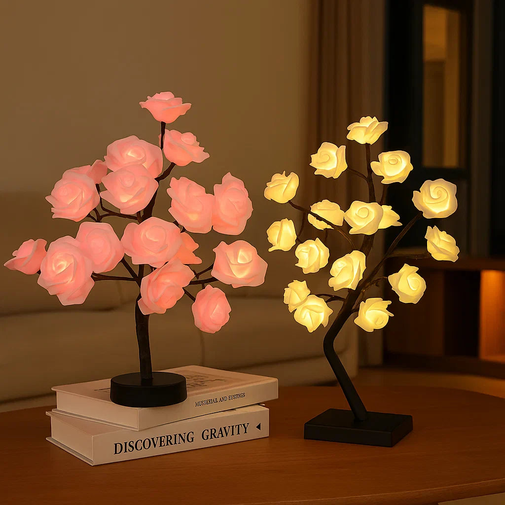 🌹Holiday Mega Sale 🎁 65% OFF ✨ Rose LED Tree Lamp – The Perfect Blooming Gift to Brighten Her Christmas!