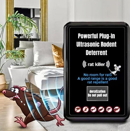🔥BEST BUY🔥Potent Plug-In Ultrasonic Rodent Deterrent – No More Pests!