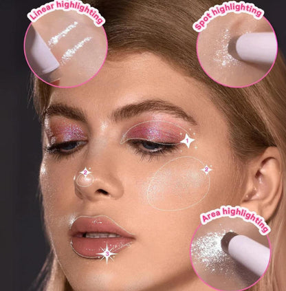 🔥buy one and get one free🔥⚡Crystal Jelly Eye shadow stick