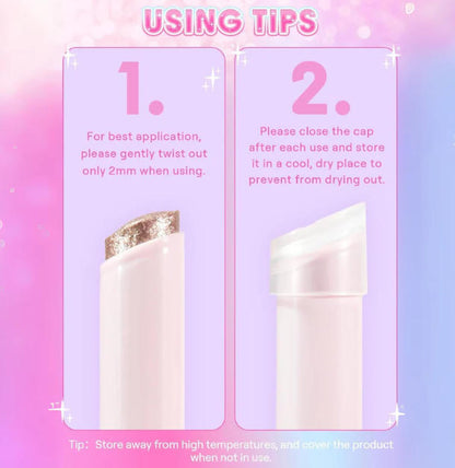 🔥buy one and get one free🔥⚡Crystal Jelly Eye shadow stick