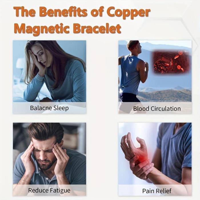 🔥LAST DAY 70% OFF🔥 - Copper Magnetic Power — Boost Circulation, Banish Fatigue
